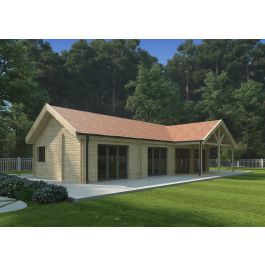 Casa di legno abitabile AGNESE 110 m²