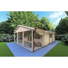 fronte lato_casa coibentata Perla 6x6