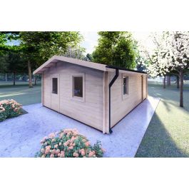 fronte lato_casa in legno Dalia 5x7