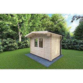 fronte lato_deposito di attrezzi da giardino Roma 3.2x2.2