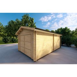 fronte lato_garage in legno singolo 3.5x6