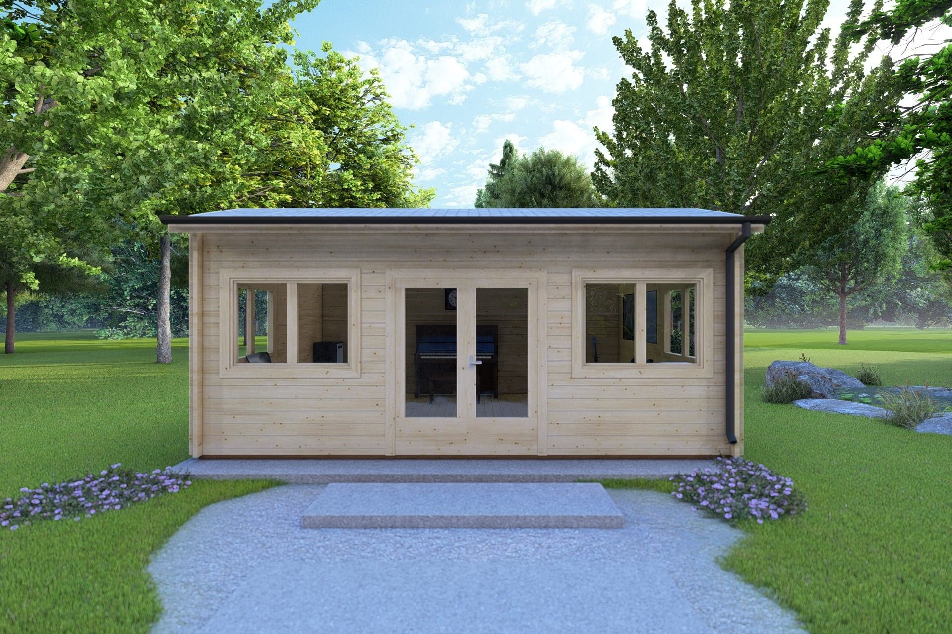 Camilla 6x4.2, vista frontale