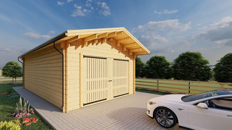 Perché scegliere un garage in legno?