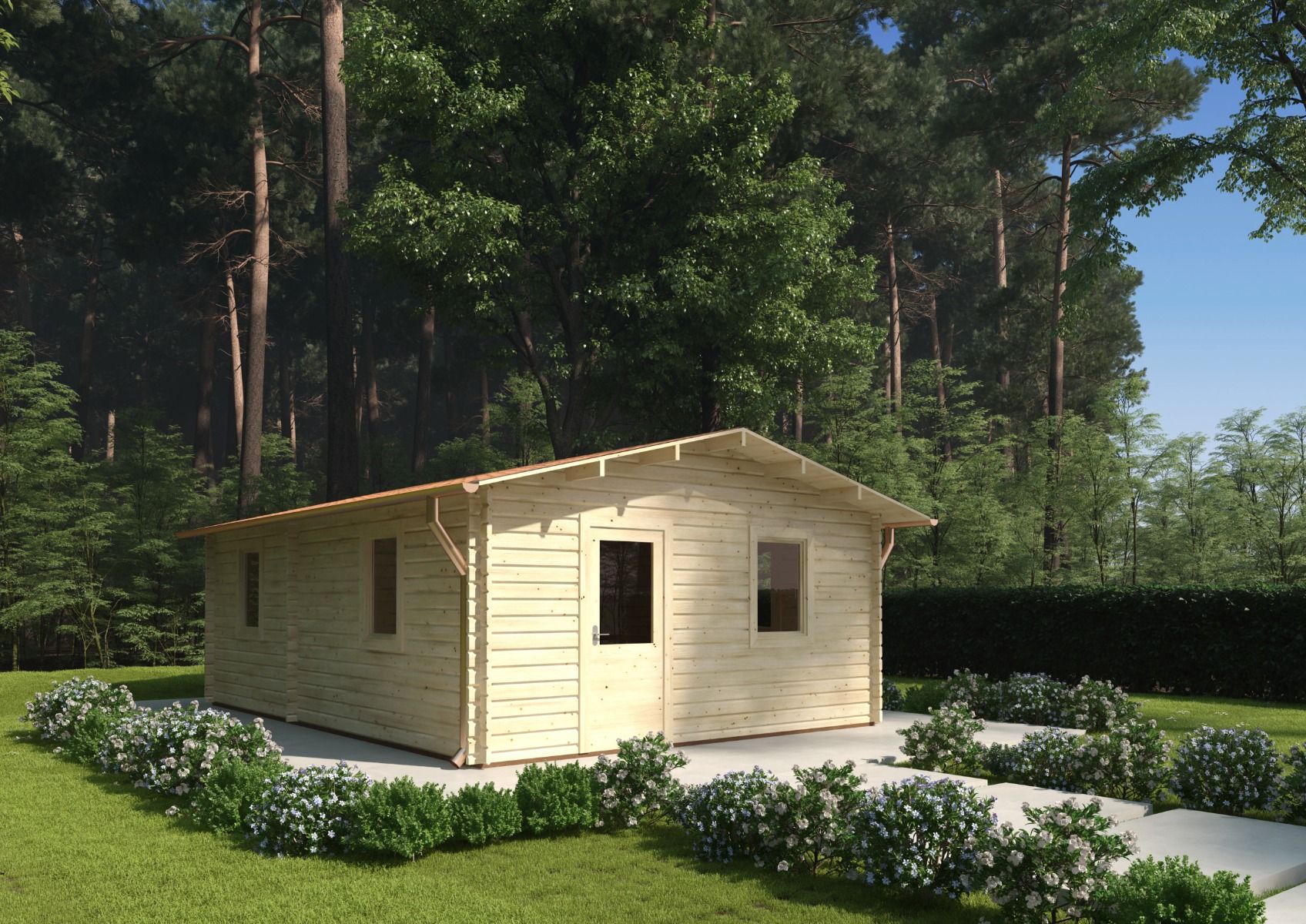 Casa Vacanze in Legno Prefabbricata